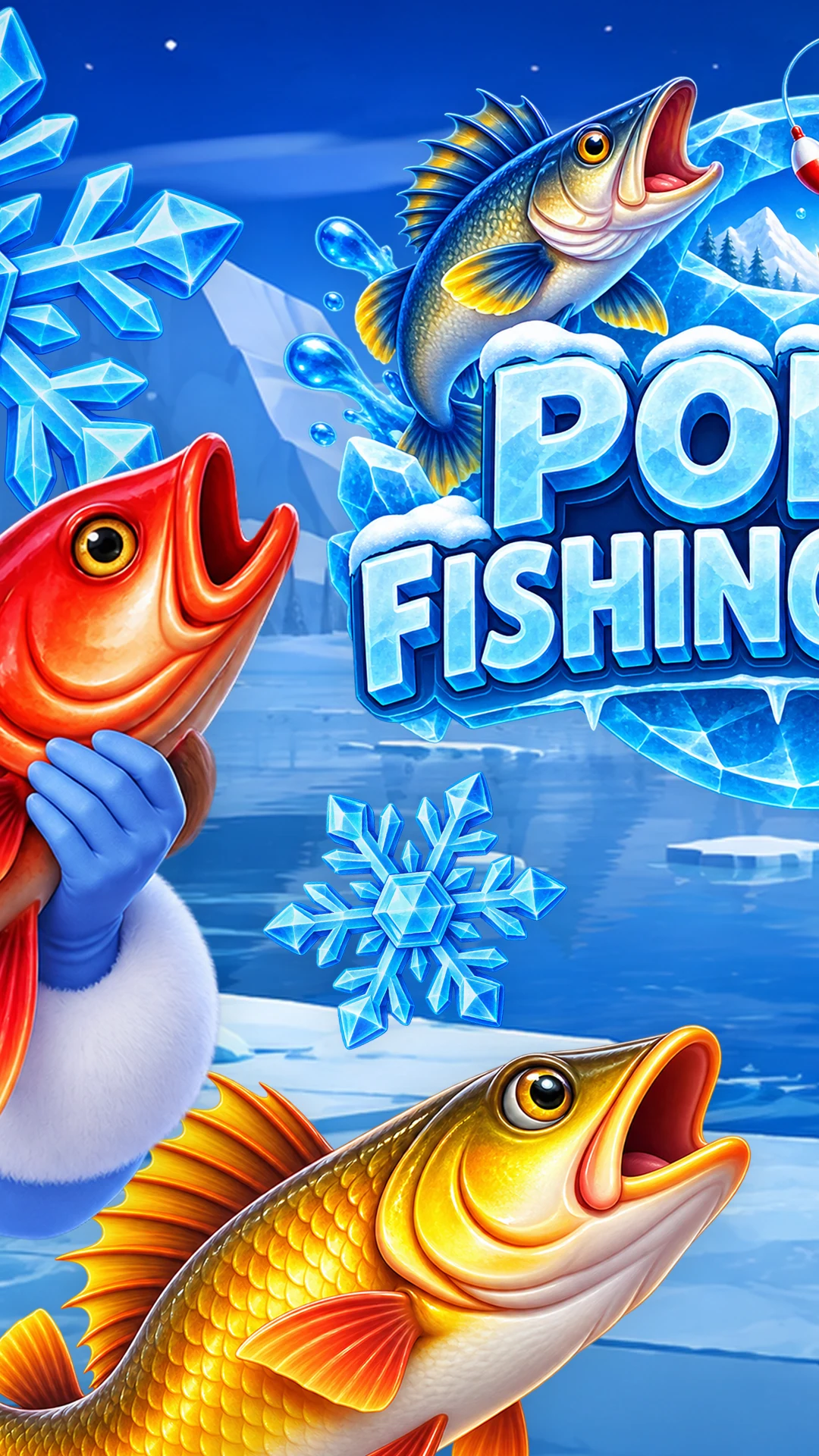 Polar Fishing: Ice Fish Game screenshot