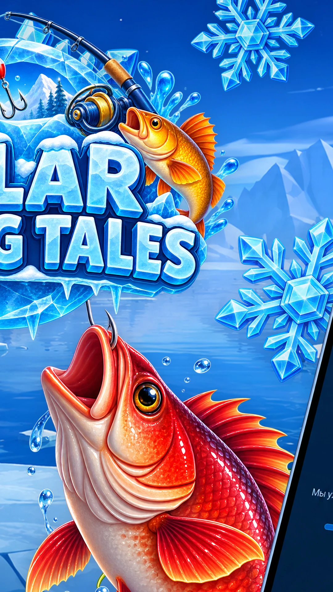 Polar Fishing: Ice Fish Game screenshot