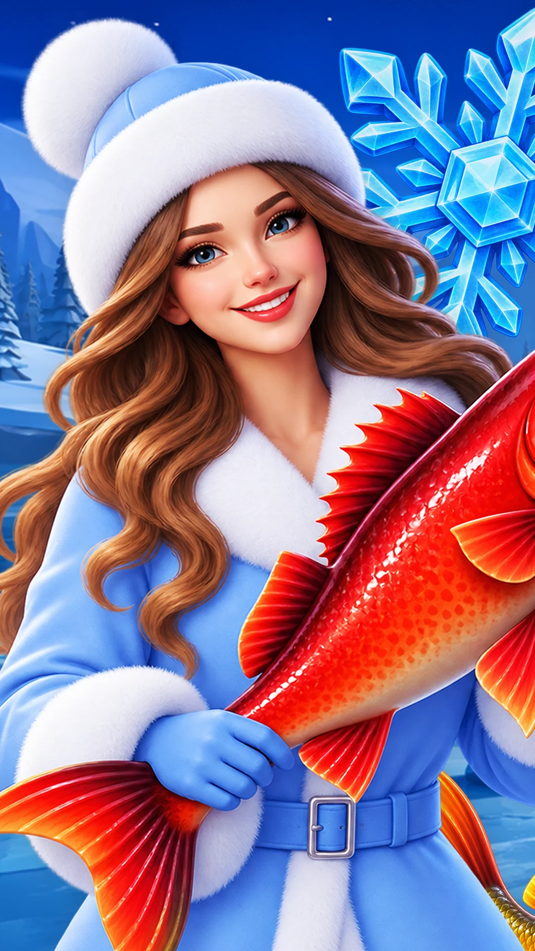 Polar Fishing: Ice Fish Game screenshot